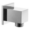 Prise d'eau encastrée carrée métal noir - UDEN