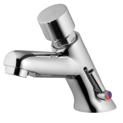 Mitigeur temporisé pour lavabo, alimentation eau chaude et eau froide, TEMPORISA - WETTER
