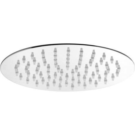 Pom.douche 200mm métal chromé