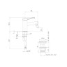 Mitigeur bidet S304