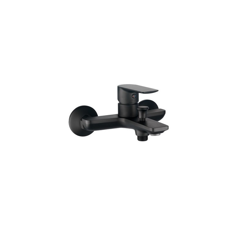 Mitigeur bain-douche noir intégral - JEZIORO