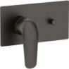 Mitigeur douche encastré noir 2 voies - PACT