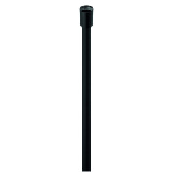 Flexible de douche noir en PVC métallisé lisse - anti-torsion - 1,5 m