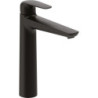 Mitigeur haut pour lavabo PACT noir - vidage clic-clac ABS NF