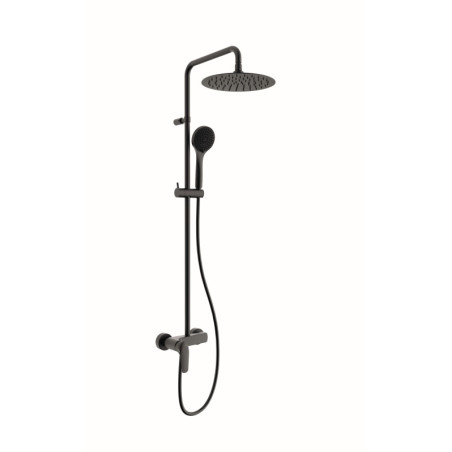 Système douche mécanique noir gamme PACT
