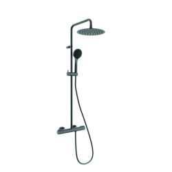 Système douche thermostatique noir gamme PACT - corps froid