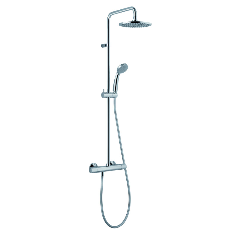 Système de douche thermostatique PRO 5 NF - pomme 200mm ABS