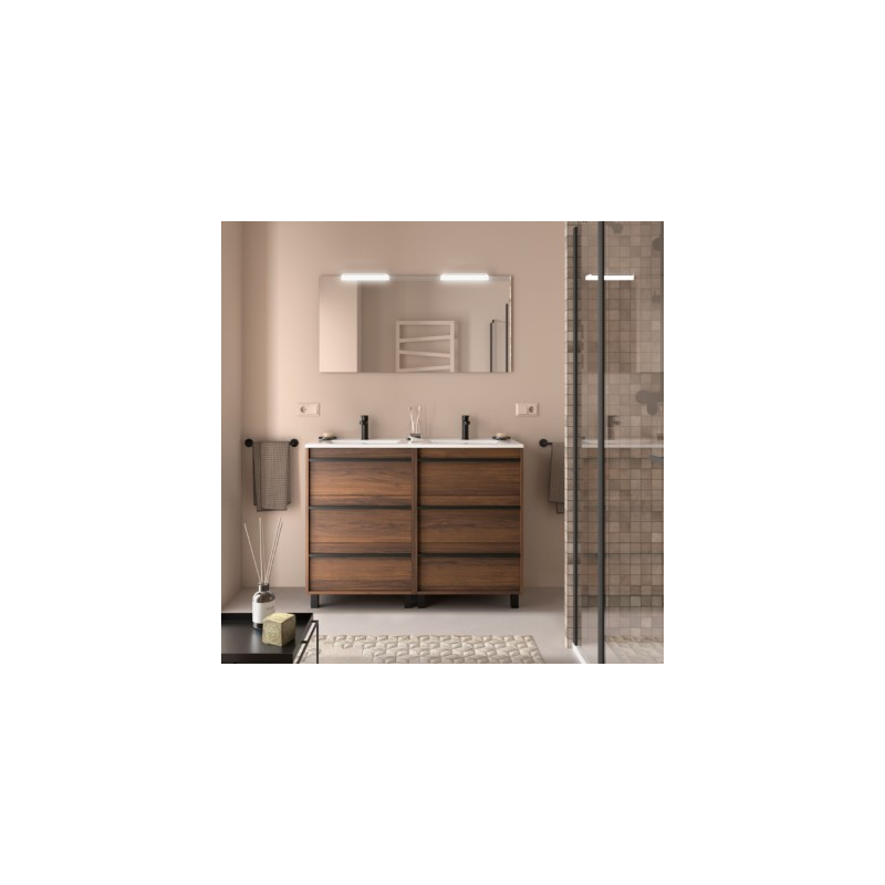Noyer Maya · Avec miroir