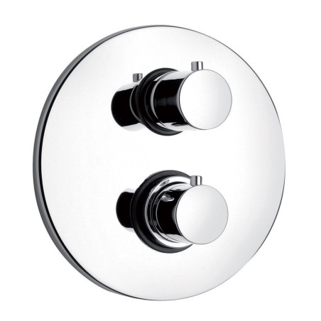 Mitigeur douche thermostatique encastré rond