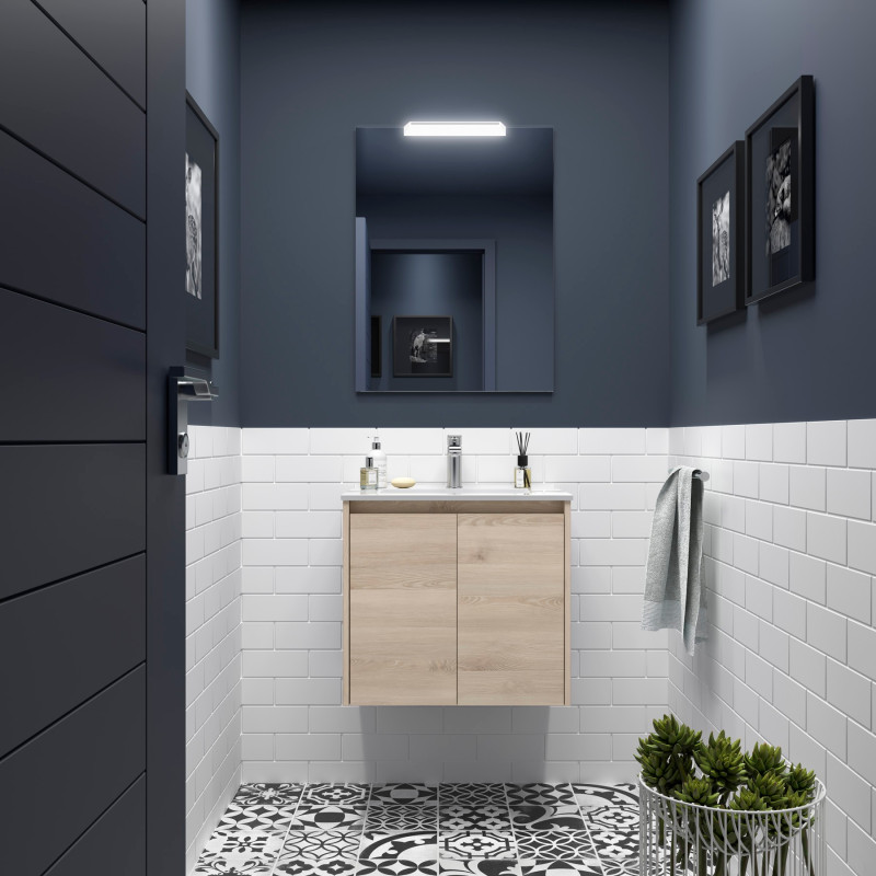 Chêne Naturel · Sans miroir