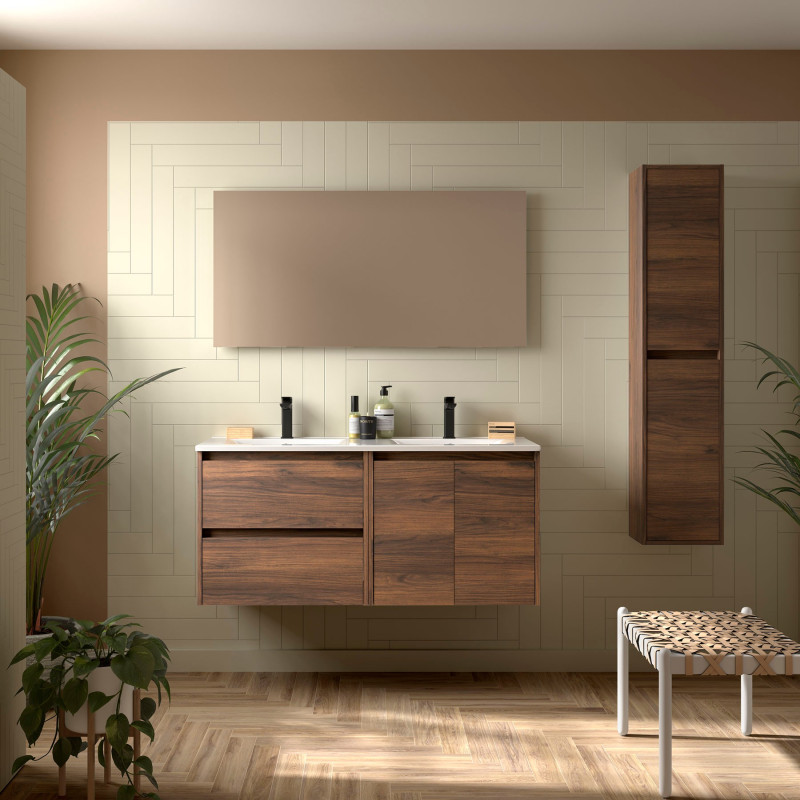 Noyer Maya · Avec miroir