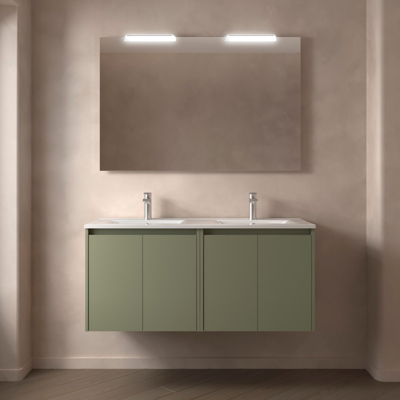 Vert Satiné · Avec miroir