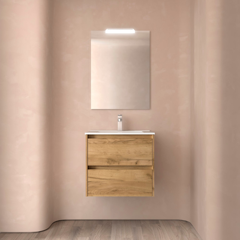 Chêne Africain · Avec miroir