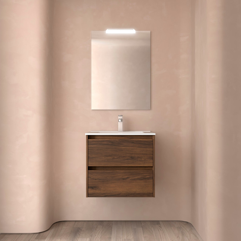 Noyer Maya · Avec miroir