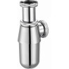 Siphon lavabo grande tasse chromé