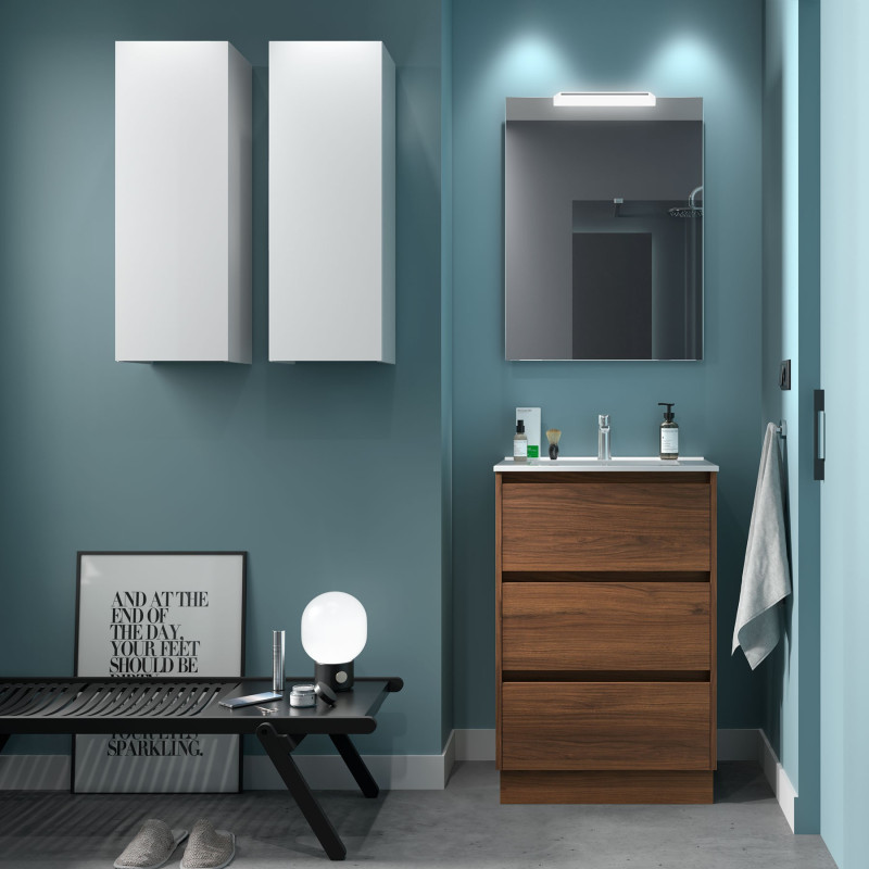 Noyer Maya · Avec miroir