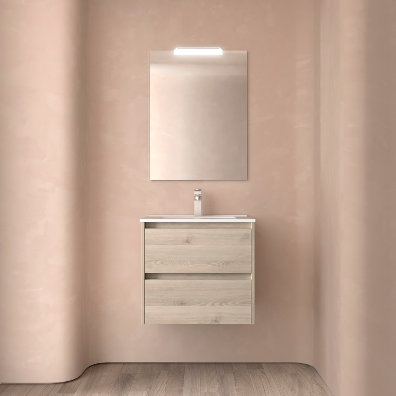 Chêne Naturel · Sans miroir