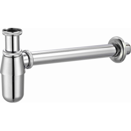 Siphon lavabo grande tasse + tubulure 300 mm
