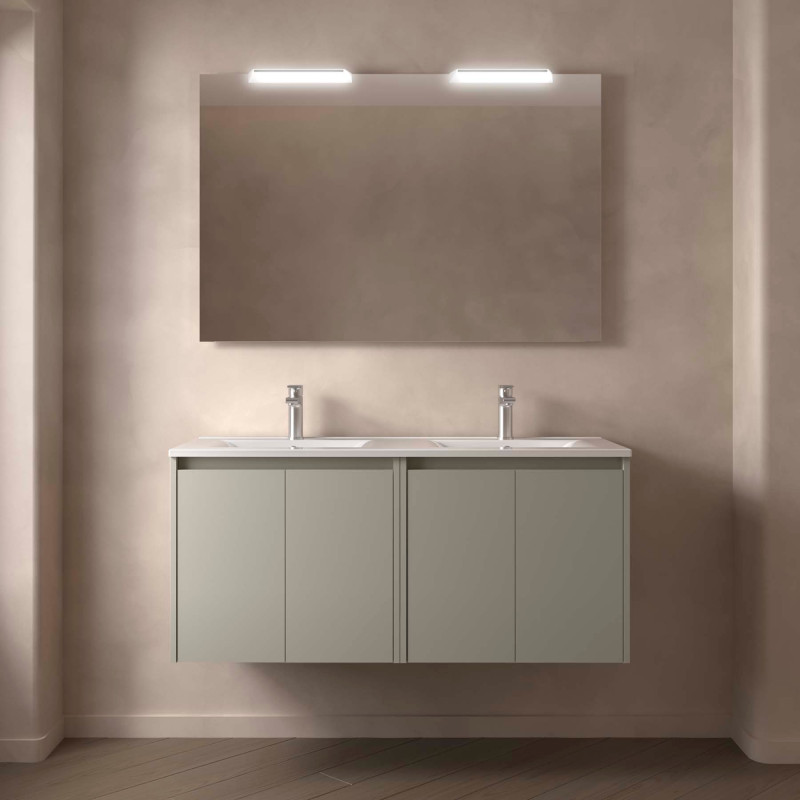 Gris Satiné · Sans miroir