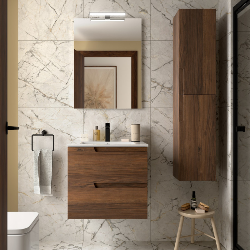 Noyer Maya · Avec miroir