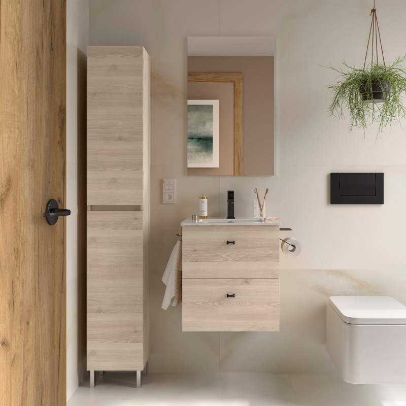 Chêne Naturel · Sans miroir