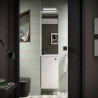 Marville meuble vasque miroir Blanc Brillant