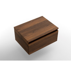 Coquette DOMUS avec tiroir, complément du plan de toilette (60 à 120 cm, 4 finitions)