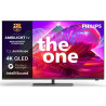 PHILIPS The One 120 hz - Pied central - QLED - AMBILIGHT 3 - UHD - TITAN OS *