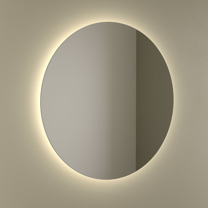 Miroir MOON circulaire à LED
