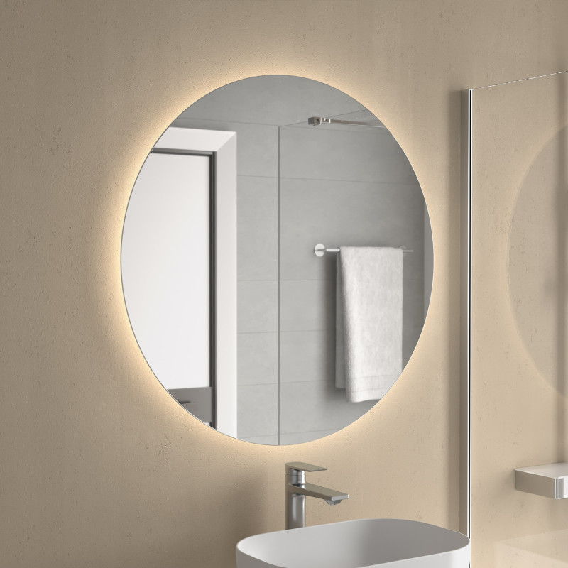 Miroir NORA circulaire à LED
