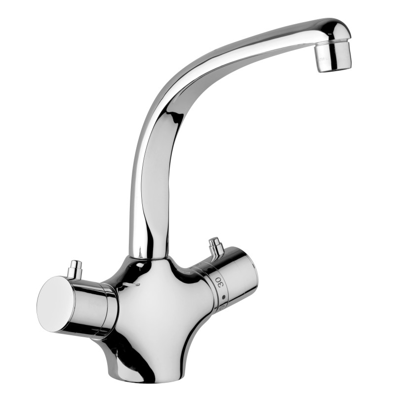 Mitigeur thermostatique d'évier blade