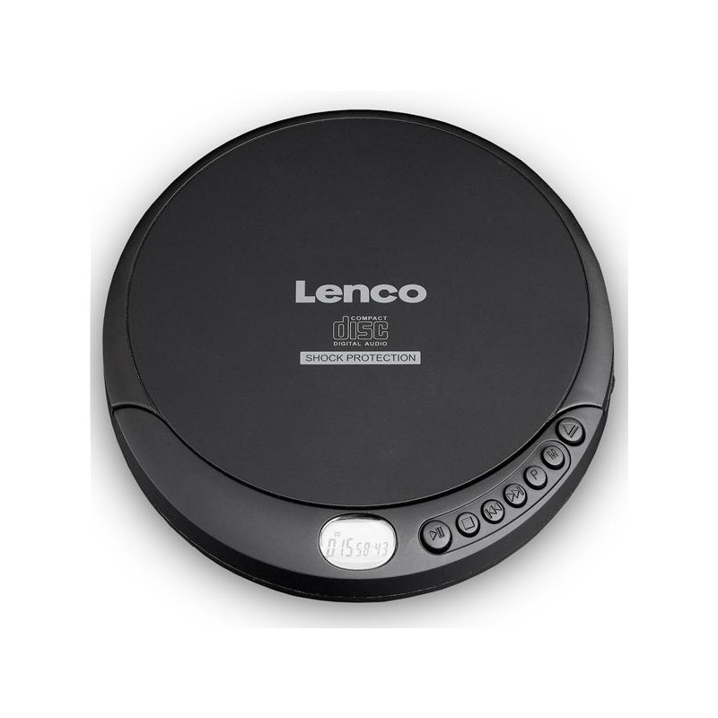 LENCO Lenco lecteur CD MP3 portable avec antichoc Noir *