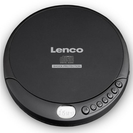 LENCO Lenco lecteur CD MP3 portable avec antichoc Noir *