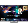 HISENSE TV RGB Mini-LED 4K - 75UR8S