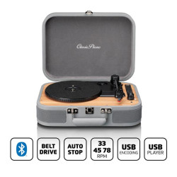 LENCO Plaque tournante Lenco avec Bluetooth® et lecteur/enregistreur USB *