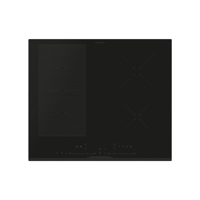 ROSIERES PLAQUE INDUCTION 60 CM ZONE FLEX + 2 NOIR *