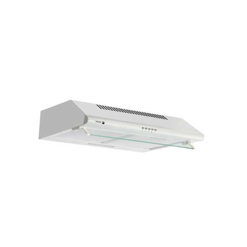 FAGOR Hotte visière 60cm , Inox , Aspiration : 189m3/h , Hauteur 14cm , Filtr *