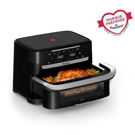 MOULINEX Star+ - Friteuse à air chaud / airfryer 9 L - Ever Fry Dual Flex - EZ9278F0