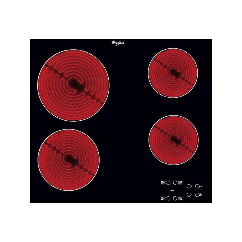 WHIRLPOOL Table vitrocéramique AKT8090NE