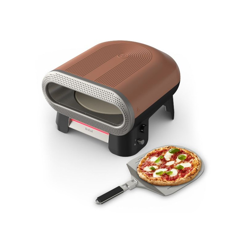 TEFAL FOUR A PIZZA 2000W 400°C EN 15MIN PIERRE TOURNANTE PELLE A PIZZA *