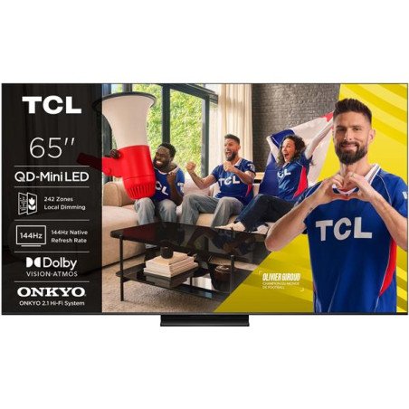 TCL TV QD Mini-LED 4K - 65C6KPRO
