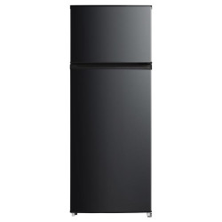 GLEM Réfrigérateur pose libre 2 portes 143 cm - 204 L (163 + 41) - 39 dB - 4 *