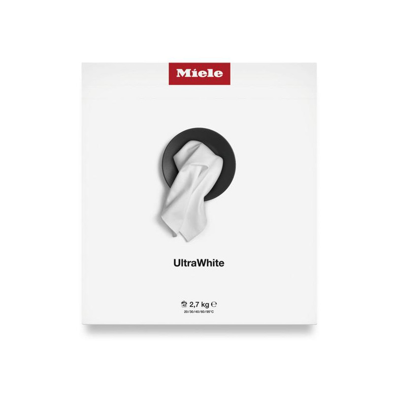 MIELE Lessive en poudre pour le blanc - ULTRAWHITE EU1 - Contenance : 2,7 kg *