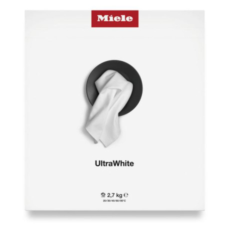 MIELE Lessive en poudre pour le blanc - ULTRAWHITE EU1 - Contenance : 2,7 kg *