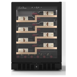 LE CHAI CAVE A VIN PRO 1 zone - 40 bouteilles - E class - 38dB - 4 clayettes Z *