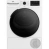 BEKO Sèche linge Pompe à chaleur, bPRO500, 10 kg, Classe D, SteamCure, Tambo *