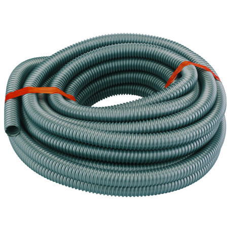 Flexible armé PVC gris, Ø32mm, vendu au mètre, réf. 81070006000