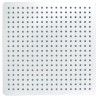 Pomme haute inox 400x400mm, système anti-calcaire, ultra-fine