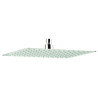 Pomme haute inox 250x250mm, système anti-calcaire, ultra-fine