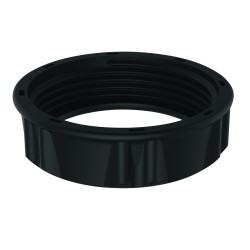Lot de 25 écrous plastique recyclé 1” (40 ), noir